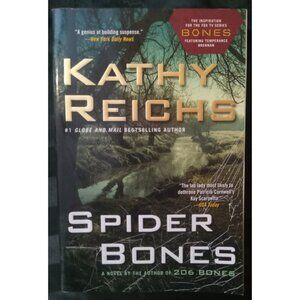 Spider Bones by Kathy Reichs – Temperance Brennan Thriller PB
